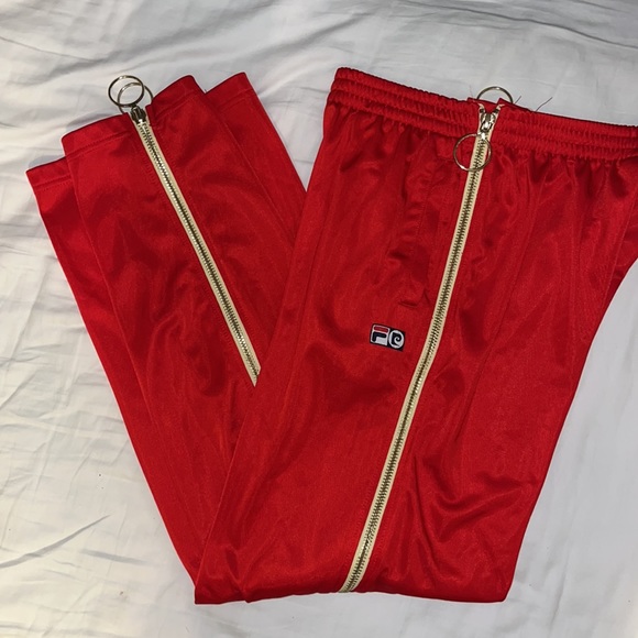 FILA x Pierre Cardin Zipper Track Pants NWOT - Picture 3 of 5